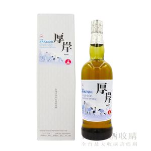 厚岸蒸餾所2018/2022丹頂鶴台灣限定版威士忌 700ml