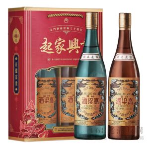 金門高粱 起家興業酒雙入禮盒 600ml