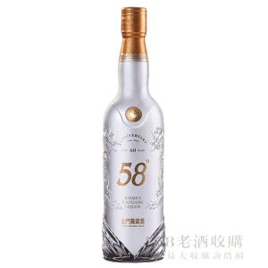 金門高粱60週年白金紀念版(特仕銀) 600ml