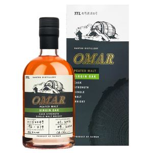 OMAR原桶強度泥煤 (新橡木桶) 700ml