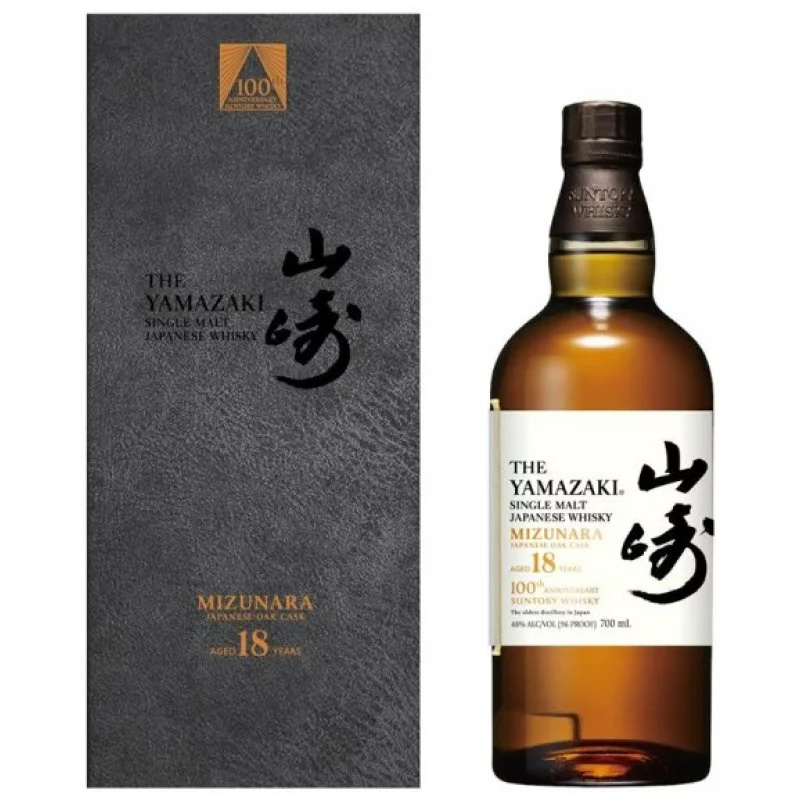 山崎18年 100周年紀念水楢桶日本威士忌 700ml