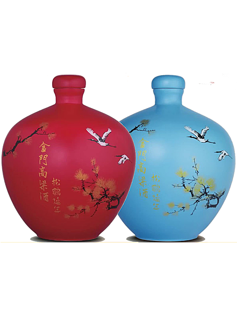 金門高粱 松鶴延年 (2罈/1組)