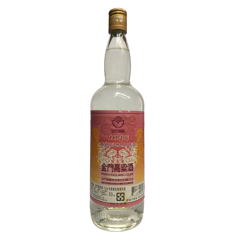金門高粱104年春節1000ml